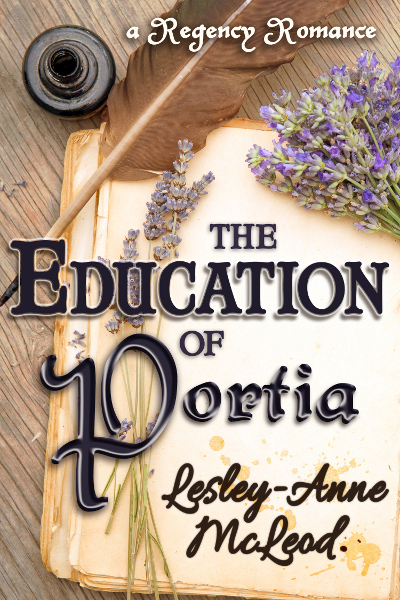 Cover of The Education of Portia by Lesley-Anne McLeod